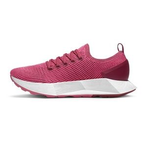 ALL BIRDS - Mens Tree Flyer Running Shoes, Lux Pink Blizzard